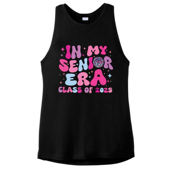 In My Senior Era Class Of 2025 Senior 2025 Ladies Tri-Blend Wicking Tank