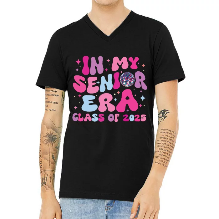 In My Senior Era Class Of 2025 Senior 2025 V-Neck T-Shirt