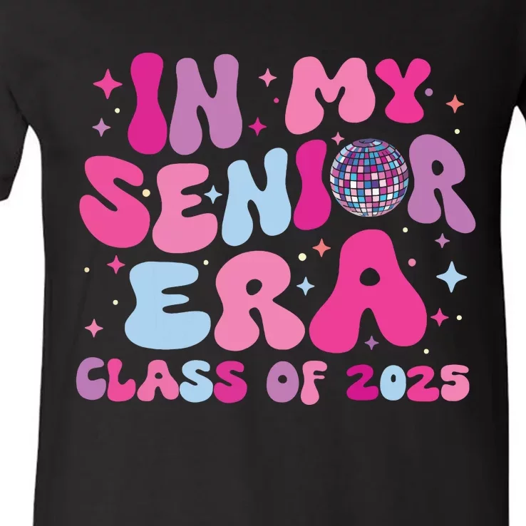 In My Senior Era Class Of 2025 Senior 2025 V-Neck T-Shirt