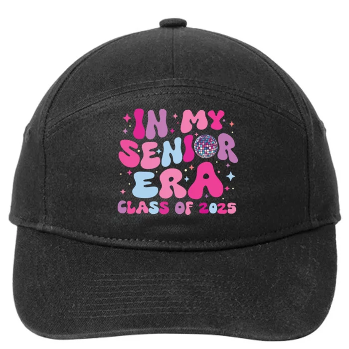 In My Senior Era Class Of 2025 Senior 2025 7-Panel Snapback Hat