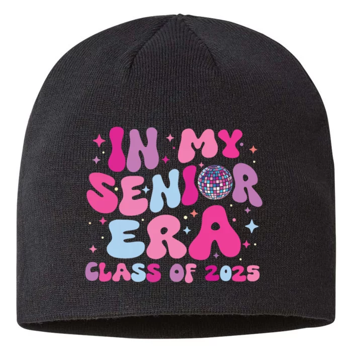 In My Senior Era Class Of 2025 Senior 2025 8 1/2in Sustainable Knit Beanie