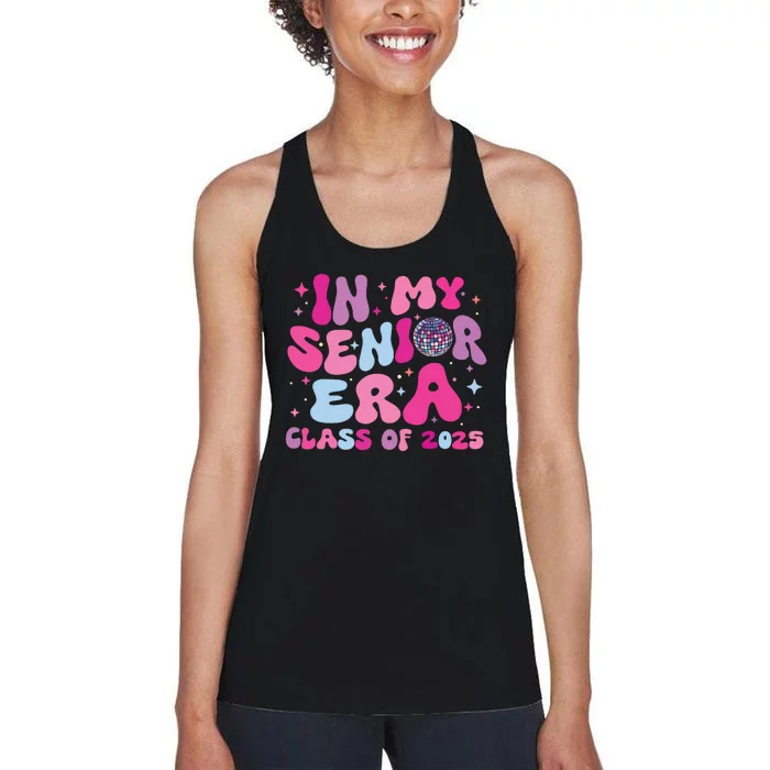 In My Senior Era Class Of 2025 Senior 2025 Women's Racerback Tank