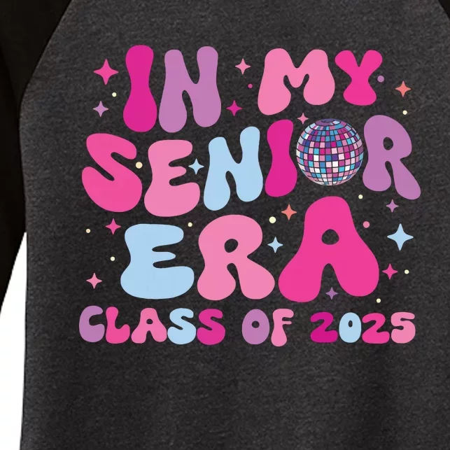 In My Senior Era Class Of 2025 Senior 2025 Women's Tri-Blend 3/4-Sleeve Raglan Shirt