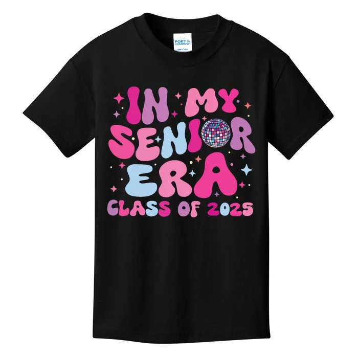 In My Senior Era Class Of 2025 Senior 2025 Kids T-Shirt