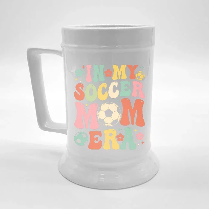 IM My Soccer MomS Biggest Fan MotherS Day Theme Front & Back Beer Stein