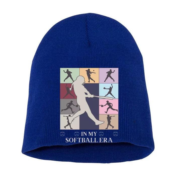 In My Softball Era Short Acrylic Beanie