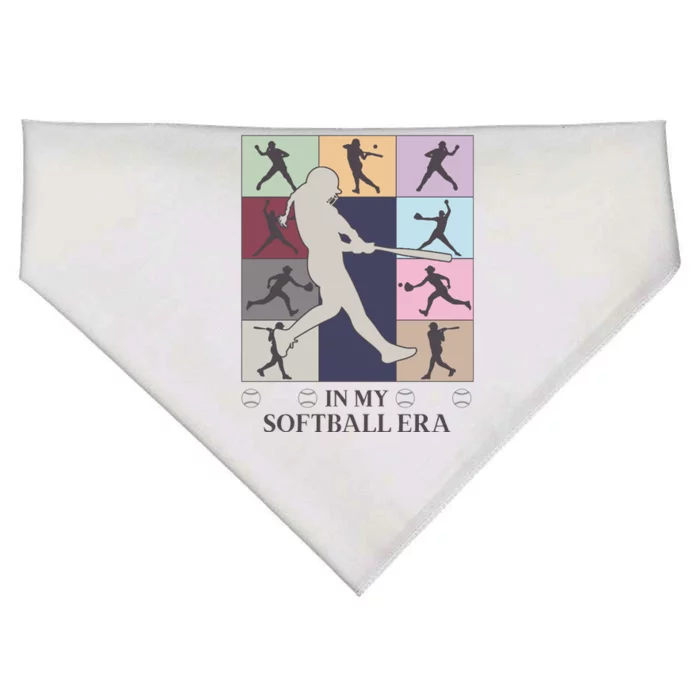 In My Softball Era USA-Made Doggie Bandana