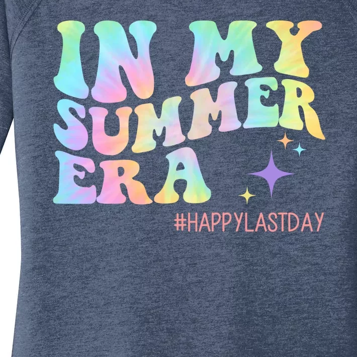 In My Summer Era Happy Last Day Of School Women's Perfect Tri Tunic Long Sleeve Shirt