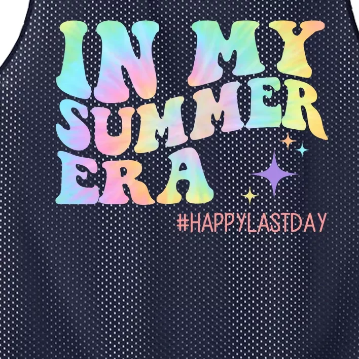 In My Summer Era Happy Last Day Of School Mesh Reversible Basketball Jersey Tank