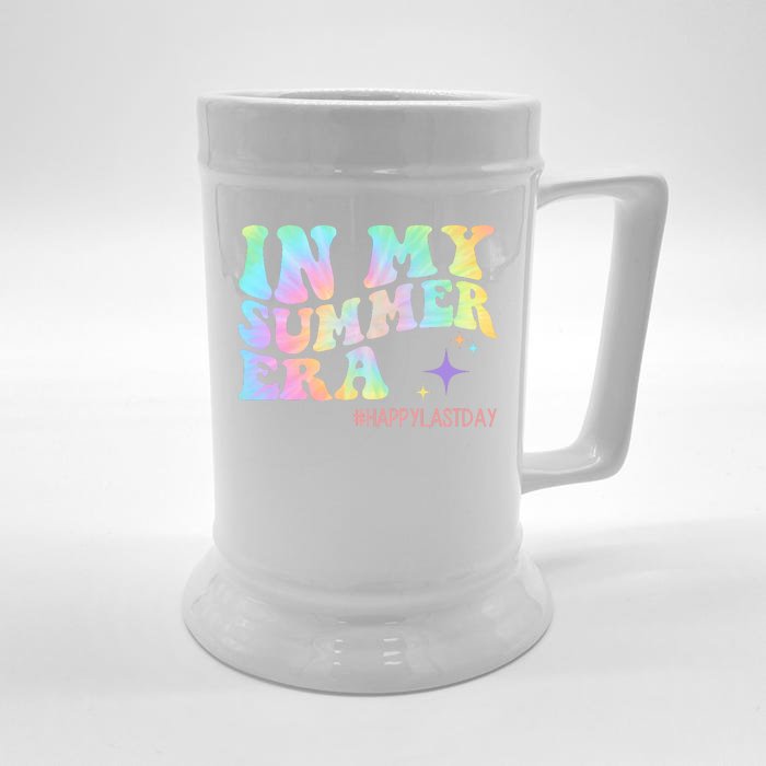 In My Summer Era Happy Last Day Of School Front & Back Beer Stein