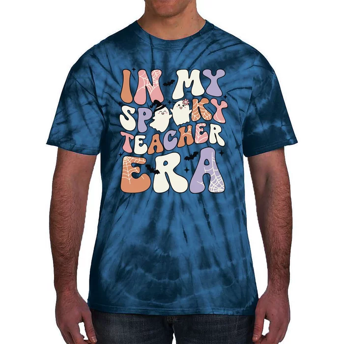 In My Spooky Teacher Era Halloween Costume Tie-Dye T-Shirt