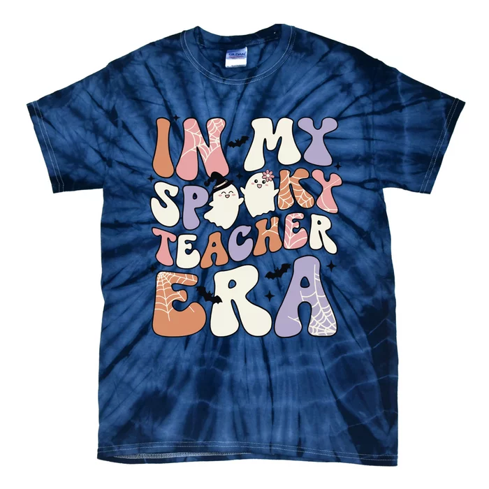 In My Spooky Teacher Era Halloween Costume Tie-Dye T-Shirt