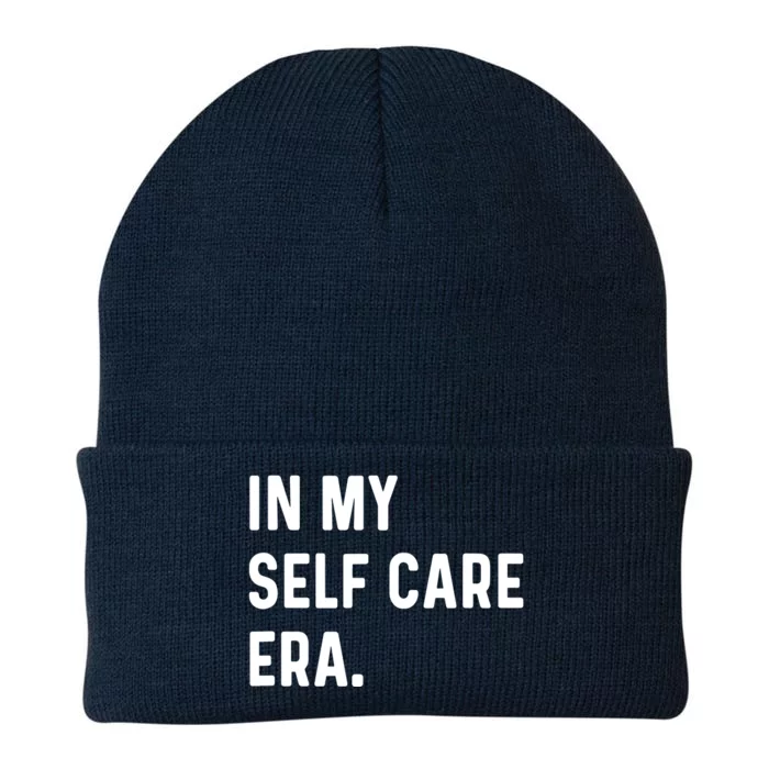 In My Self Care Era Funny Eras Trend Saying Quotes Knit Cap Winter Beanie