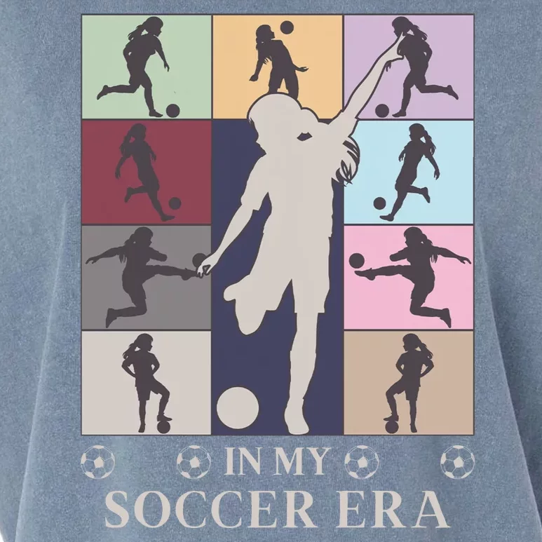 In My Soccer Era Garment-Dyed Women's Muscle Tee