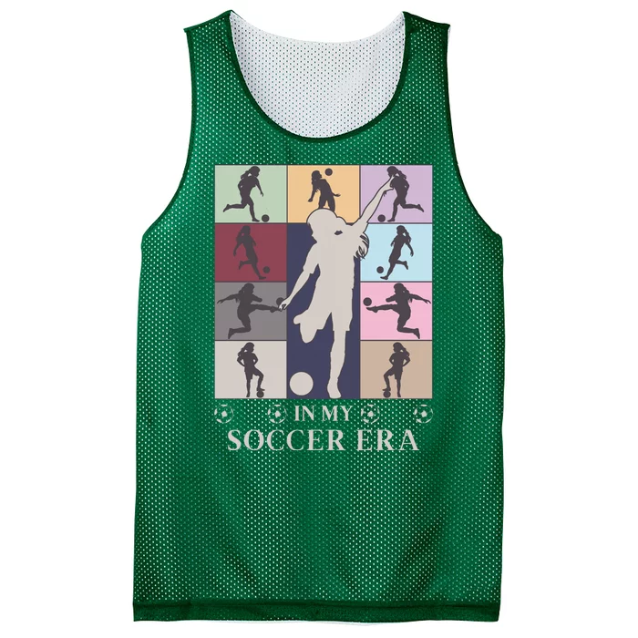 In My Soccer Era Mesh Reversible Basketball Jersey Tank