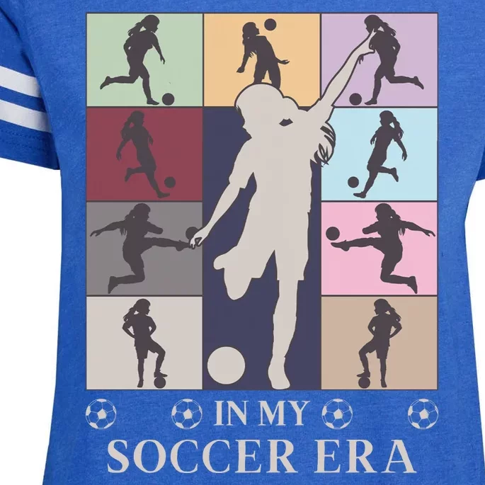 In My Soccer Era Enza Ladies Jersey Football T-Shirt