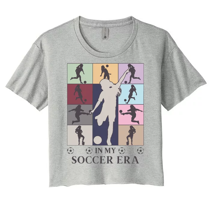 In My Soccer Era Women's Crop Top Tee