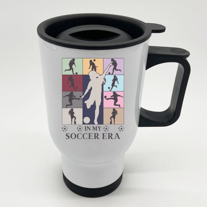 In My Soccer Era Front & Back Stainless Steel Travel Mug