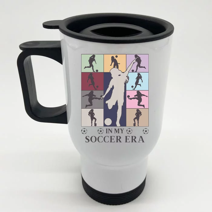 In My Soccer Era Front & Back Stainless Steel Travel Mug