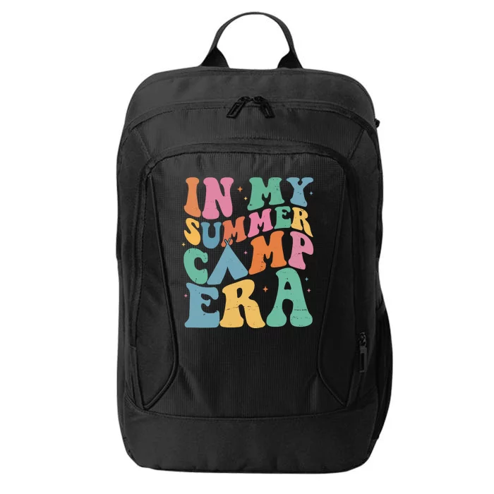 In My Summer Camp Era Retro Groovy City Backpack