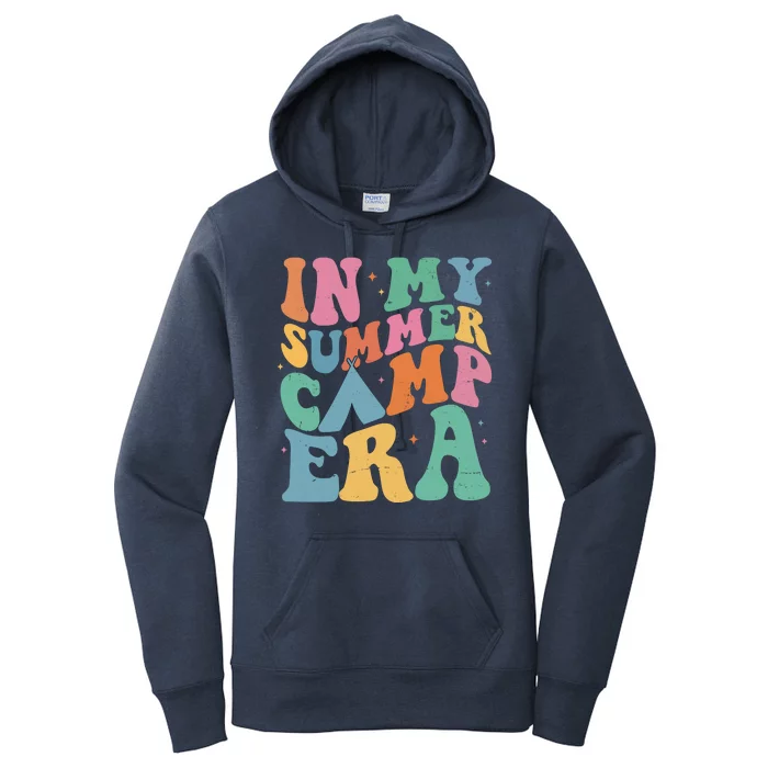 In My Summer Camp Era Retro Groovy Women's Pullover Hoodie