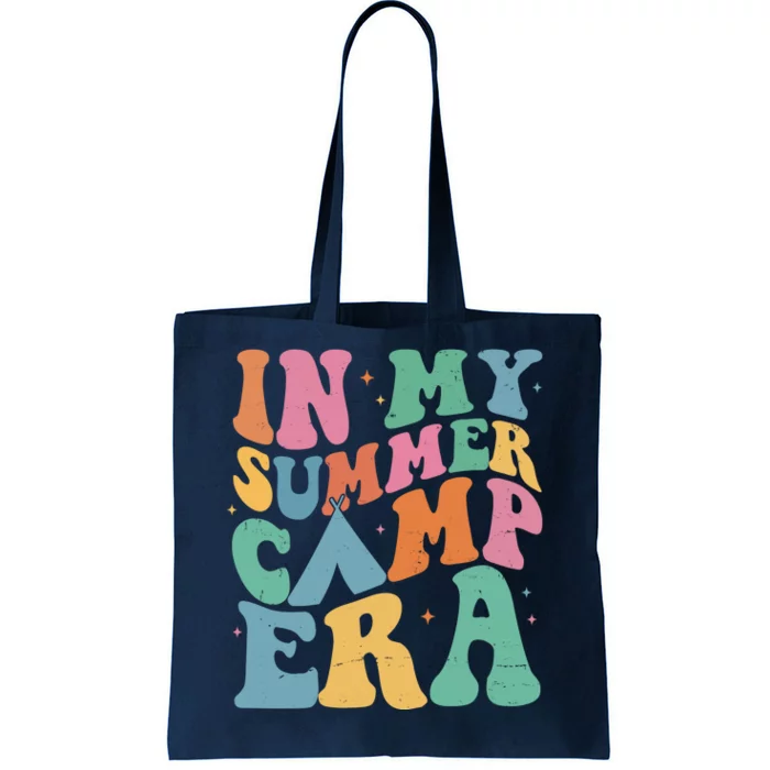 In My Summer Camp Era Retro Groovy Tote Bag