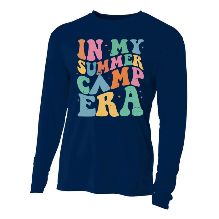 In My Summer Camp Era Retro Groovy Cooling Performance Long Sleeve Crew