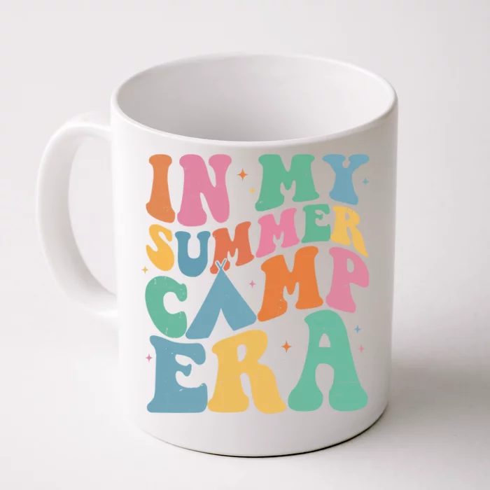 In My Summer Camp Era Retro Groovy Front & Back Coffee Mug