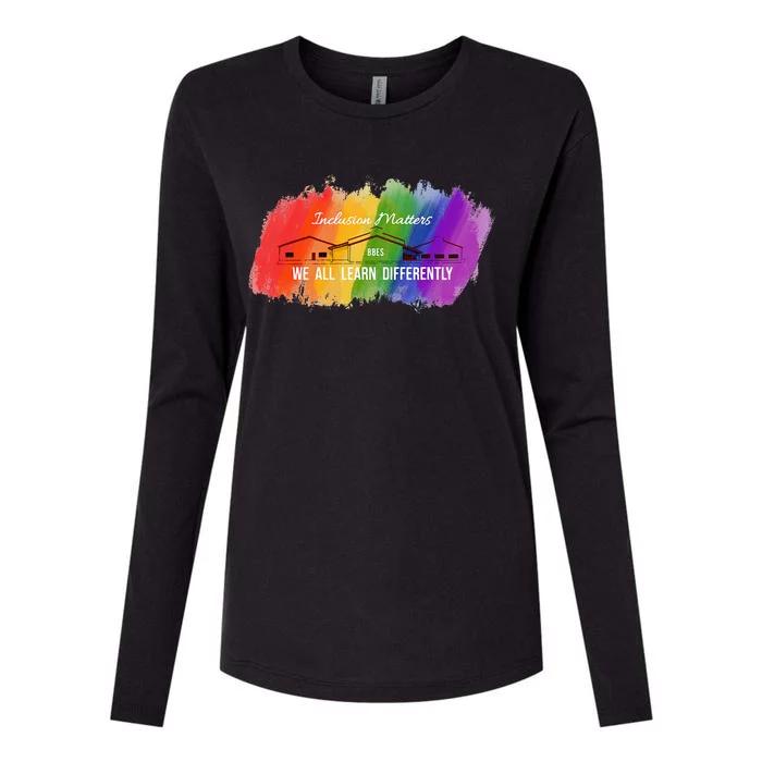 Inclusion Matters Special Education Womens Cotton Relaxed Long Sleeve T-Shirt