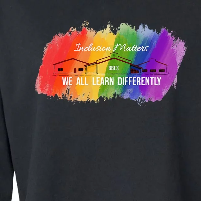 Inclusion Matters Special Education Cropped Pullover Crew