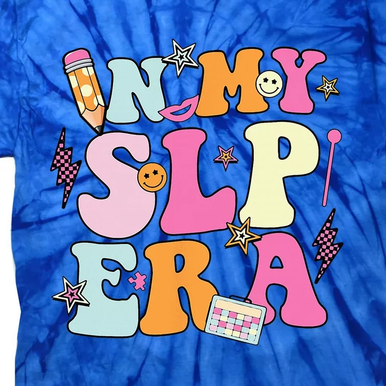 In My SLP Era Speech Language Pathologist Therapy SLPA Tie-Dye T-Shirt