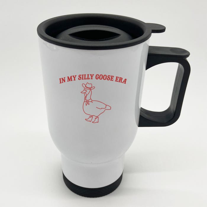 In My Silly Goose Era Front & Back Stainless Steel Travel Mug