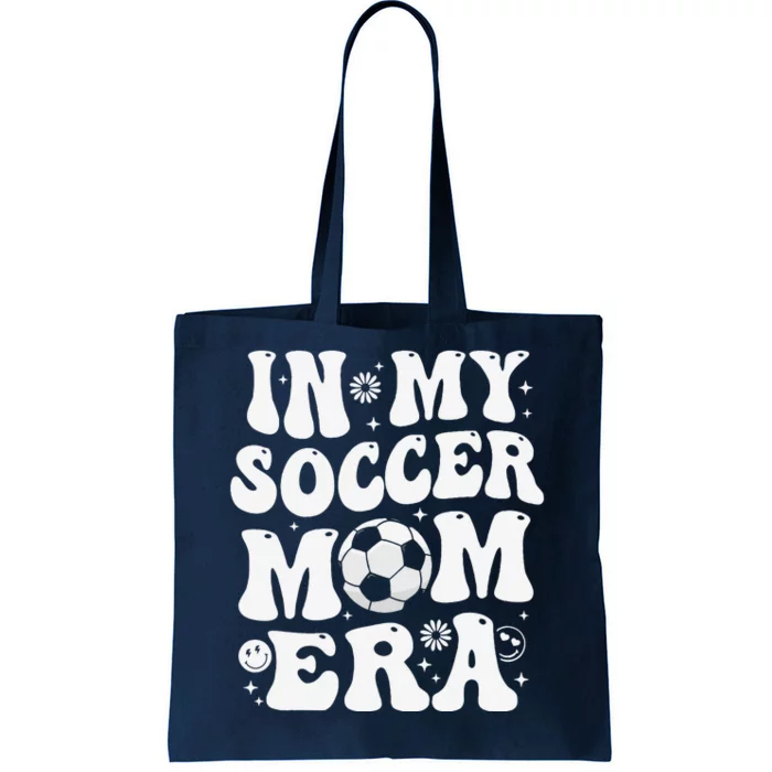 In My Soccer Mom Era Funny Soccer Mom Gifts Tote Bag