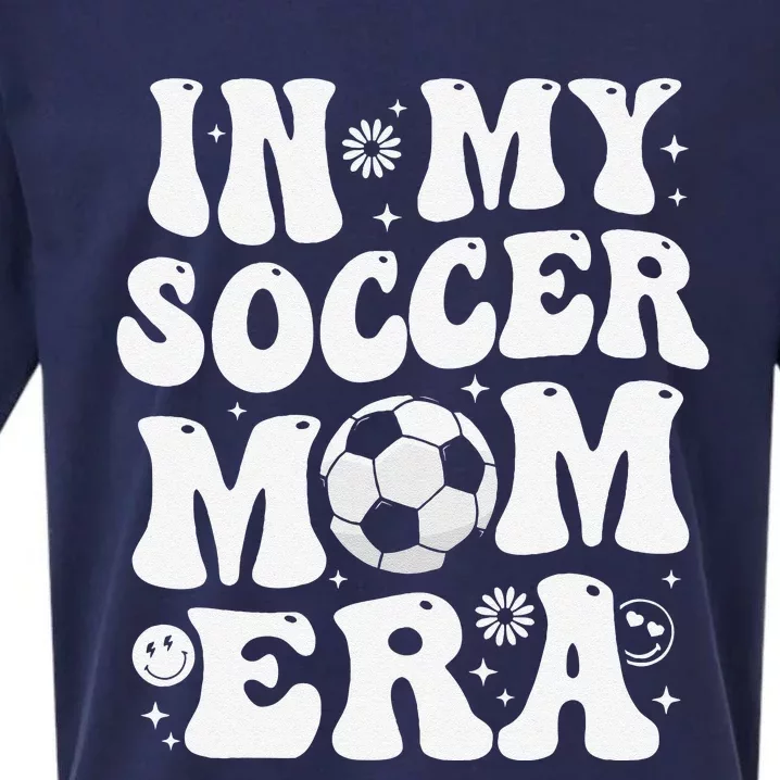 In My Soccer Mom Era Funny Soccer Mom Gifts Sueded Cloud Jersey T-Shirt