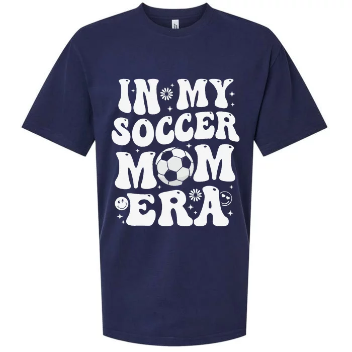 In My Soccer Mom Era Funny Soccer Mom Gifts Sueded Cloud Jersey T-Shirt