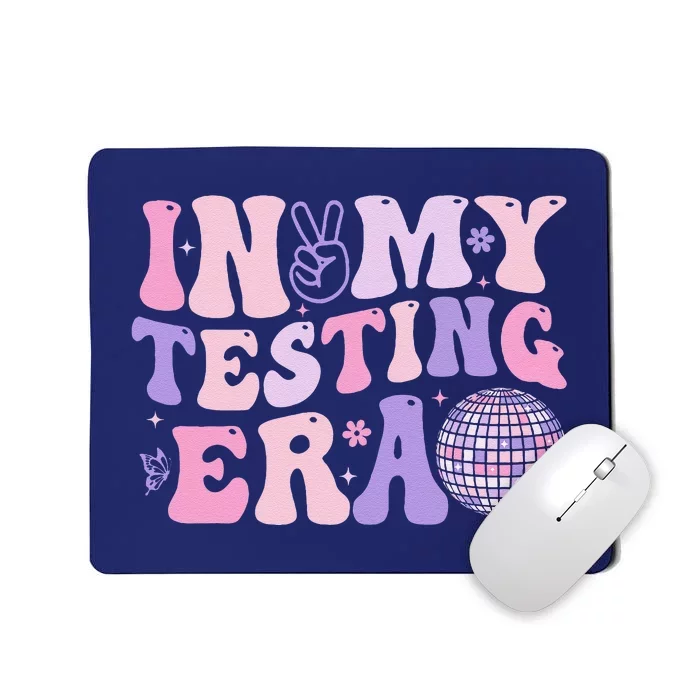 In My Testing Era Test Day Retro Motivational Teacher Mousepad