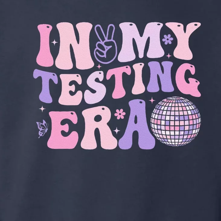 In My Testing Era Test Day Retro Motivational Teacher Toddler Hoodie