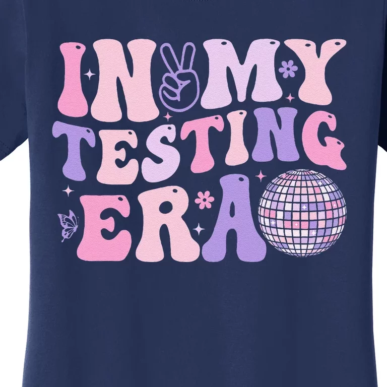 In My Testing Era Test Day Retro Motivational Teacher Women's T-Shirt