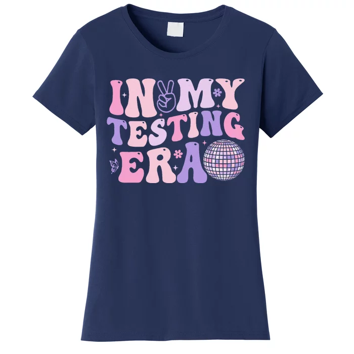 In My Testing Era Test Day Retro Motivational Teacher Women's T-Shirt