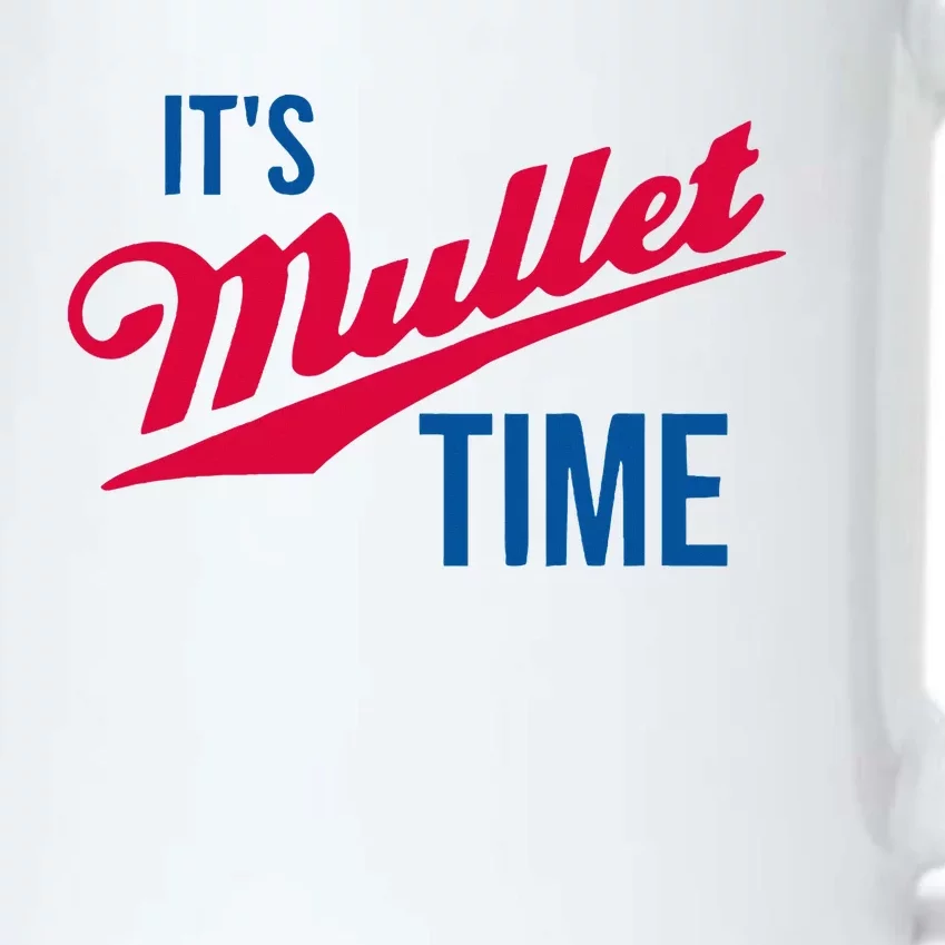 ItS Mullet Time Funny Redneck Mullet Black Color Changing Mug