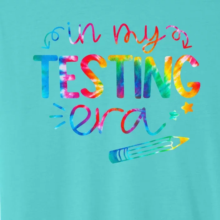 In My Testing Era Tie Dye Test Day For Student Teacher ChromaSoft Performance T-Shirt