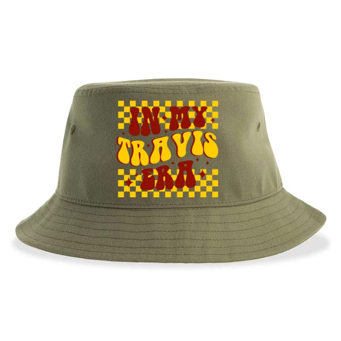 In My Travis Era Football Cute Sustainable Bucket Hat