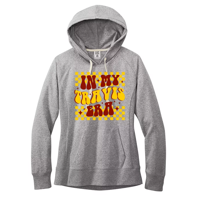 In My Travis Era Football Cute Women's Fleece Hoodie