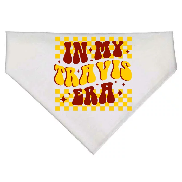 In My Travis Era Football Cute USA-Made Doggie Bandana