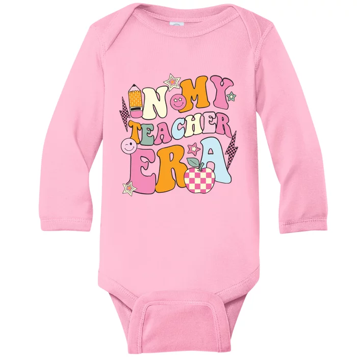 In My Teacher Era Baby Long Sleeve Bodysuit