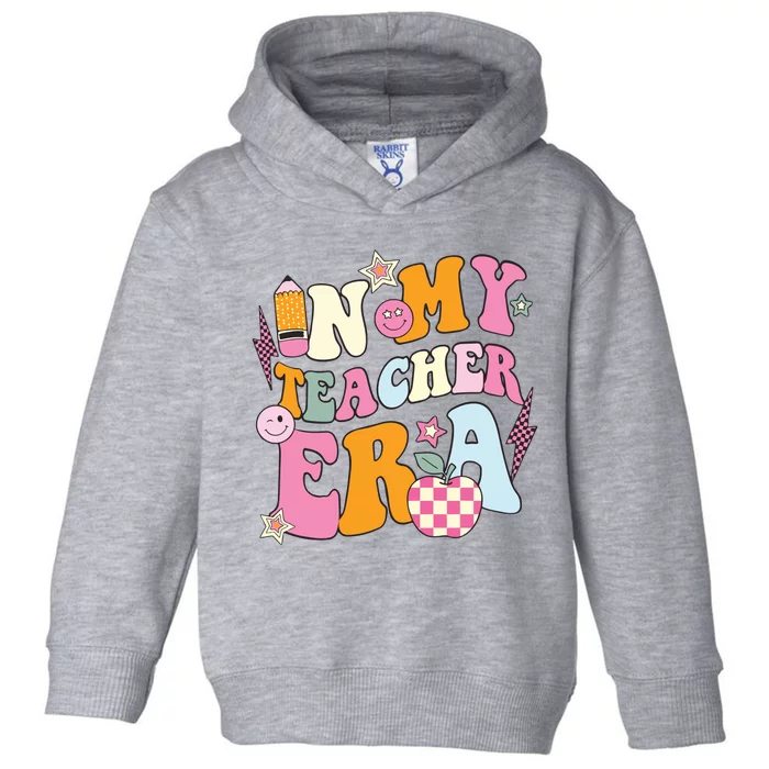 In My Teacher Era Toddler Hoodie