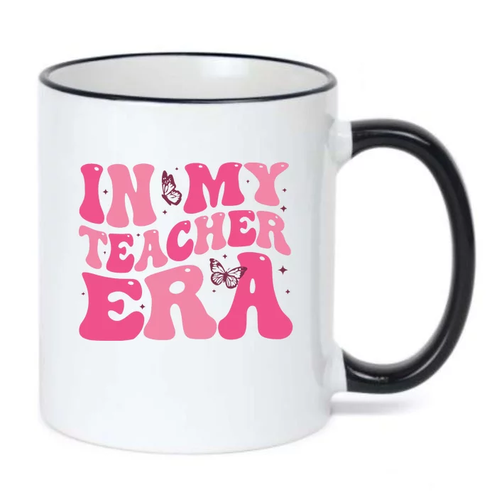 In My Teacher Era Teacher Black Color Changing Mug