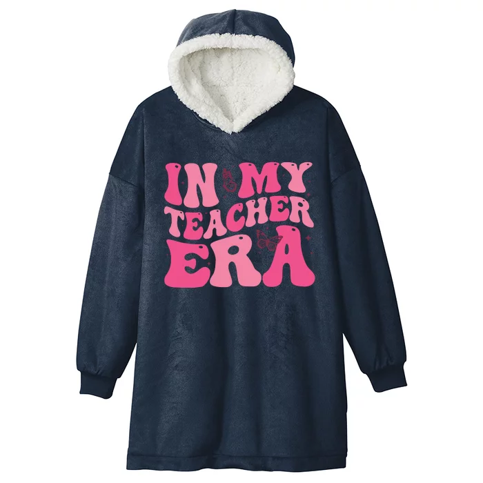 In My Teacher Era Teacher Hooded Wearable Blanket