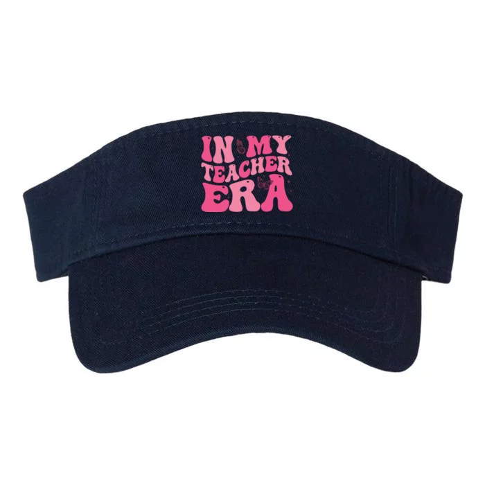 In My Teacher Era Teacher Valucap Bio-Washed Visor