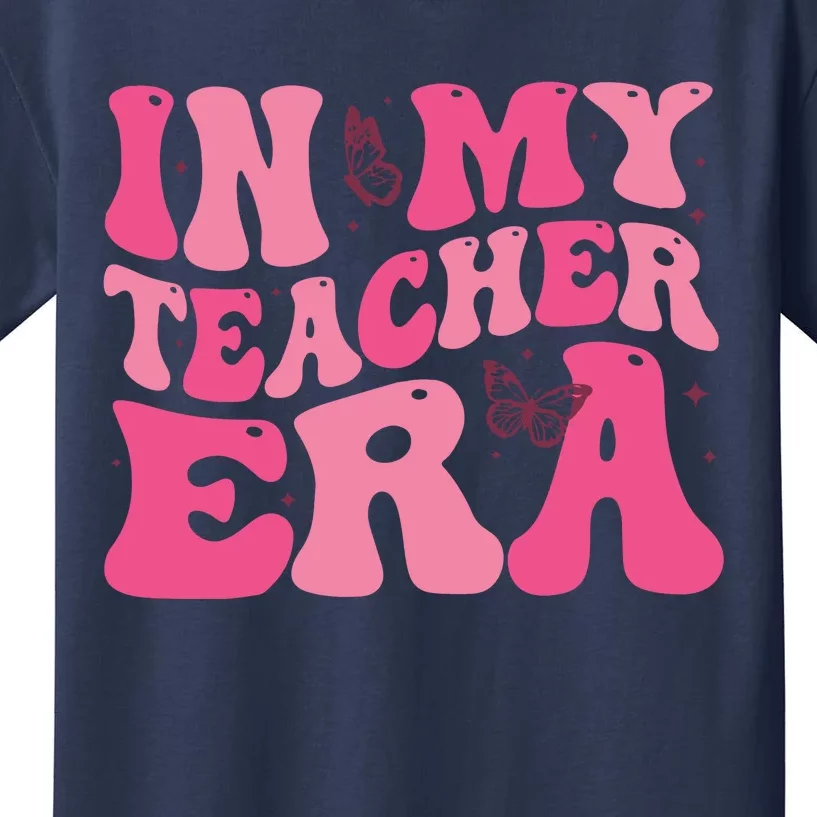 In My Teacher Era Teacher Kids T-Shirt